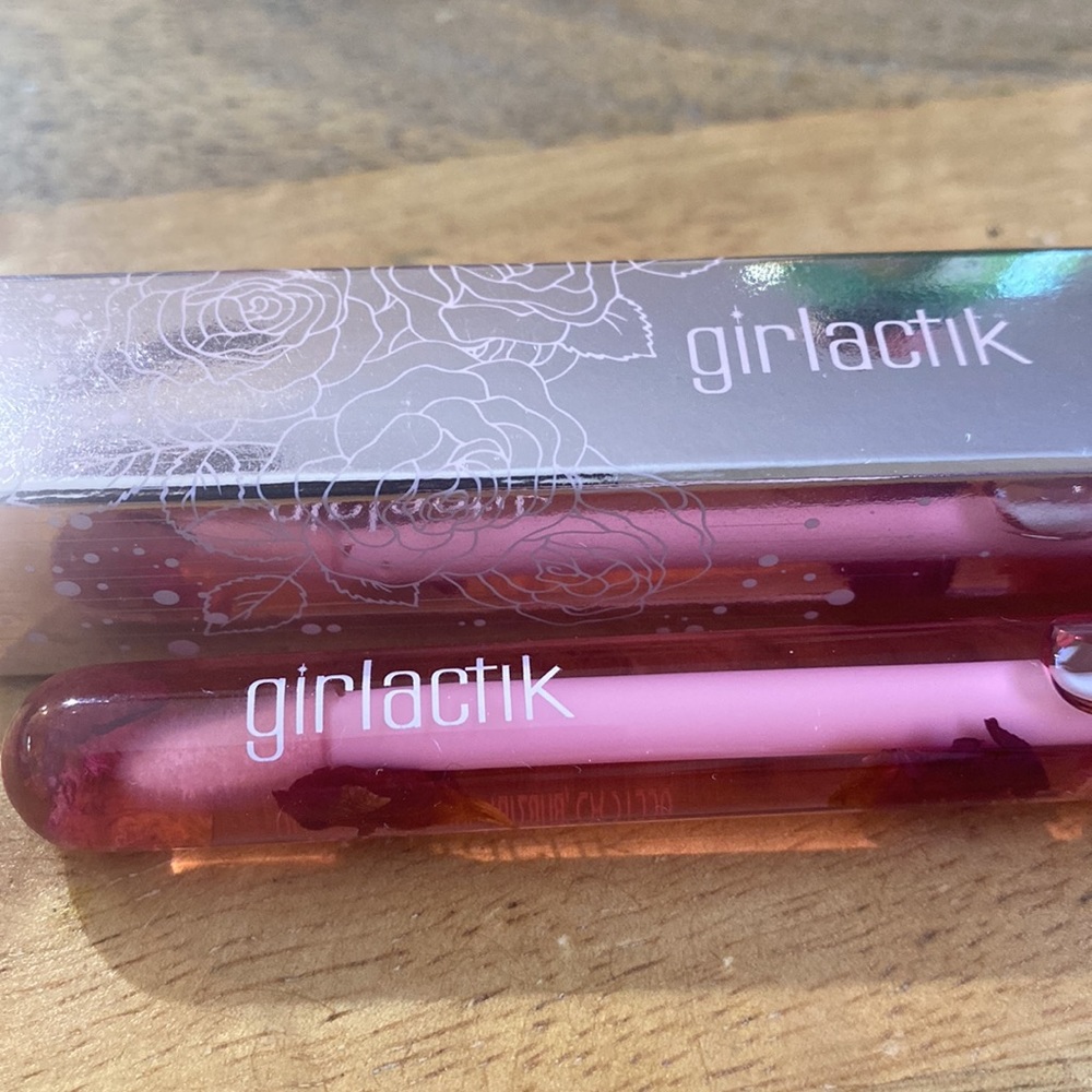 New , never opened , Girlactik Rose Oil Petal Gloss - Picture 1 of 8